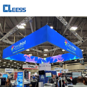 Modular nhôm Booth Frameless seg khung backlit Led triển lãm thương mại treo hiển thị dấu hiệu - Product Image 2