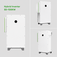 Convertisseur de stockage d'énergie commercial haute efficacité 50-100 kW, compatible MPPT, jusqu'à 3 unités en fonctionnement en parallèle