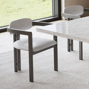 NOVA Moderne Büromöbel Stoff Sofa Stuhl Freizeit Liegen Wohnzimmer Skandi navis chen gepolsterten Esszimmers tuhl - Product Image 5