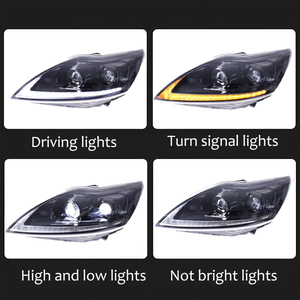 Faros LED para <span class=keywords><strong>Ford</strong></span> <span class=keywords><strong>Focus</strong></span> 2009-2014 con Señal Dinámica, Potencia de 36W, DRL, HID Bi-Xenón y Accesorios para Auto - Product Image 3