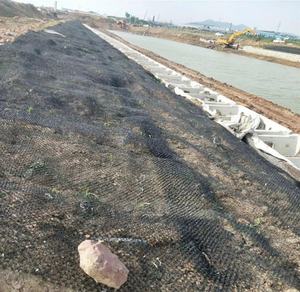 Drainage géocomposite 3D en HDPE, géomate non tissé double face pour barrages souterrains industriels haute performance et jardins - Product Image 5