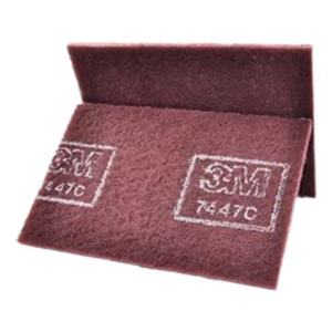 3M per uso generale 7447C con retro in Nylon con graniglia molto Fine cuscinetto a mano 6*9 pollici per la riparazione di auto di bellezza Primer levigatura lucidatura - Product Image 2