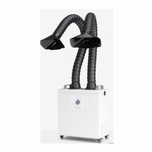 Aspiradora Industrial Móvil, <span class=keywords><strong>Extractor</strong></span> <span class=keywords><strong>de</strong></span> Humos <span class=keywords><strong>de</strong></span> <span class=keywords><strong>Soldadura</strong></span> <span class=keywords><strong>con</strong></span> Dos Brazos para Soldador y Mantenimiento <span class=keywords><strong>de</strong></span> Escritorio - Product Image 2
