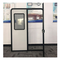 Prix d'usine Porte de camping-car à double ouverture 1200x1800mm avec serrure télécommandée pour caravane et véhicule modifié