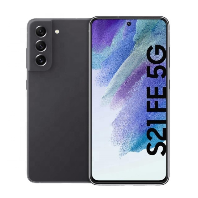 For S21 FE 5G G990U Factory Unlocked Original Cheap Android Touchscreen Bar Mobile Cell Phone Smartphone Cellphone
