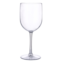 Gobelet publicitaire élégant en plastique durable pour vin blanc rouge de 480ml avec logo personnalisé
