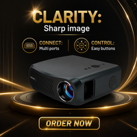 Projecteur domestique LED LCD Full HD 1080P natif, 17500 lumens de luminosité, prix usine, OEM ODM