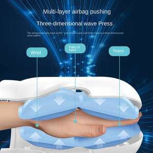 Masseur électrique portable sans fil pour les doigts, la paume et la main, nouveau modèle professionnel pour les voyages, pour l'arthrite et la circulation sanguine - Product Image 4