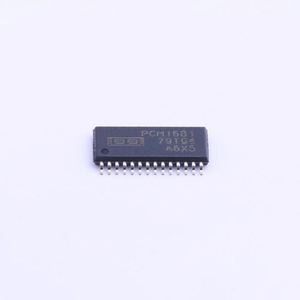 PCM1681 DAC 8 canaux Delta-Sigma 24 bits 28 broches HTSSOP EP PCM1681PWPR - Product Image 1