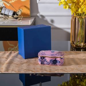 Italian 1735 High-End Tableware Ceramic Storage <b>Box</b> Rectangular Jewelry <b>Box</b> Gift Set Packaging Wholesale Factory - Product Image 2