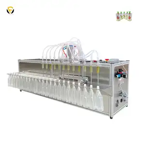 New arrival Customized 2 4 6 8 heads juice spout pouch filling machine jelly dairy milk drinks juice packing
