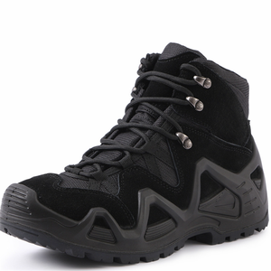 Wanzhuo של גברים תחתון תחתון תחתון נעליים טקטית מדברית לנשים קרביות וטרקינג מעור - Product Image 5