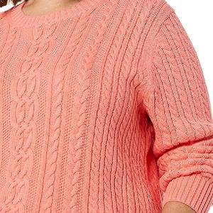 Suéter de manga larga de gran tamaño para mujer al mejor precio, tejido de punto lavable, fabricante personalizado, cuello en V, sólido e informal - Product Image 5