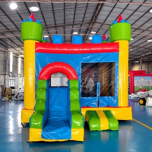 Castillo Inflable Comercial para Niños, <span class=keywords><strong>de</strong></span> PVC, 4.9x4m, >250kg, para Fiestas al Aire Libre, <span class=keywords><strong>Precio</strong></span> Bajo, Venta al Por Mayor - Product Image 1