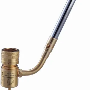 MAPP Gas Torch Head, Propane Torch Ngọn Lửa Điều Chỉnh Cho Hệ Thống Ống Nước, Hàn, Hàn, HVAC, Hàn, Sưởi Ấm