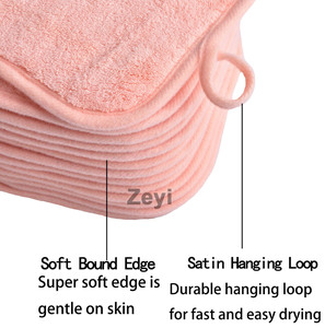 Panni Struccanti Personalizzati con Logo per il Viso - Dischetti Struccanti Riutilizzabili in Morbida Microfibra, Asciugamani per la Pulizia del Viso - Product Image 3