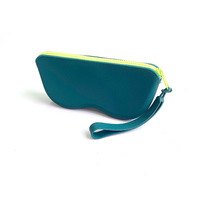 Étui à lunettes en silicone avec logo personnalisé pochette pour lunettes de soleil portable sac de rangement pour lunettes porte-lunettes de soleil mince protecteur pour hommes femmes