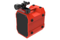 Haut-parleur directionnel portable CT/HC620 à son intense, LRAD 136 dB SPL de crête, portée de 800 m, dispositif acoustique longue portée, fonctionnalités de sauvetage