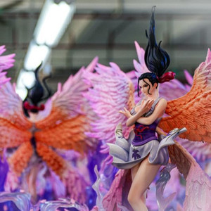 Jt Sky Painting scultura a doppia testa Gk nuovo PVC a sei ali Robin angelo scende Action figure Anime giocattoli per un pezzo - Product Image 5
