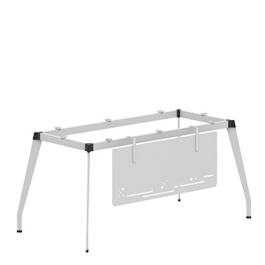 Le style moderne d'une variété de couleurs peut être fait de pieds de meubles en acier plat pour la table de conférence de bureau table basse - Product Image 1