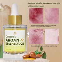 Sérum Bio Naturel Soin Visage et Cheveux Prix Usine Traitement Anti-rides Anti-âge Huile d'Argan pour Massage