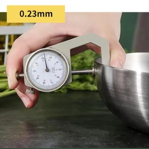 304 Stainless Steel Frying <b>Pan</b>, NonStick <b>Pan</b> Fried Steak Pot Uncoated Kitchen Cookware for Gas Stove and Induction Cooker - Product Image 4