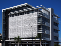 Panneau architectural en aluminium durable, résistant aux vents, avec des caractéristiques anti-corrosion et ignifuges