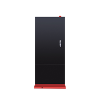 Vente chaude 65 \ "écran d'affichage capacitif vertical extérieur 1 an de garantie OEM CMS affiche numérique LCD Totem kiosque publicité