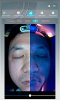 Analyseur de peau 3D magique numérique professionnel Scanner de peau analyseur de peau faciale machine d'analyseur de visage