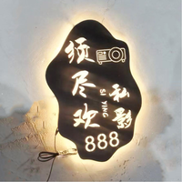 Boîte à lumière LED 3D personnalisée, enseignes publicitaires, signalétique, boîte à lumière extérieure, enseigne rétroéclairée, boîte à lumière publicitaire murale