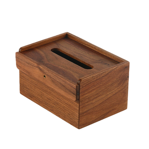 Caja de Pañuelos Rectangular de Madera de Estilo Moderno para Decoración del Hogar, Color Personalizable, Venta al por Mayor de Fábrica - Product Image 1