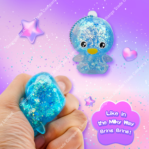 4 Style Cute Animal Decompression <b>Ball</b> Glitter Jelly <b>Squeeze</b> Toy Maltose Pinch Happy Slow Rebound TPR Sugar Stress <b>Balls</b> Toy - Product Image 4