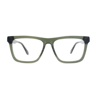 Gafas de acetato a la moda, personalizadas, con certificación ISO9001, seguras y cómodas de usar durante períodos prolongados.