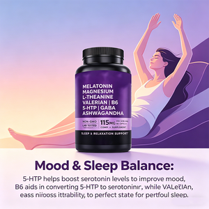 Capsules de soutien au sommeil à <span class=keywords><strong>l</strong></span>'extrait de thé vert CLA sous marque privée pour femmes, OEM, 90 unités, durée de conservation de 24 mois, dose de 2 capsules - Product Image 3