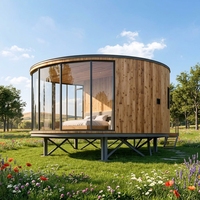 Maison Capsule Spatiale Préfabriquée Conteneurisée, Isolée, Pliable et Extensible, 20/40 pieds, à Faible Coût, Modèle Honduras, Clé en Main, pour le Commerce