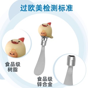 Ghost Butter Knife Stainless Steel Halloween Cheese Tool Set Silver Color Bread Spreader Avocado Knife Zinc Alloy Material - Product Image 4