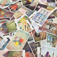 Cartes de tarot personnalisées imprimées en couleur pure sur boîte haut de gamme pour un jeu complet de cartes de tarot et un guide