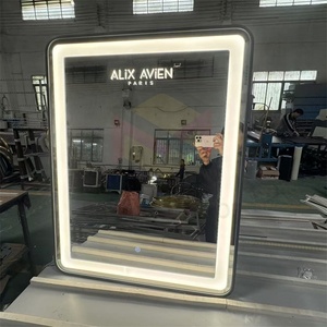 Treo Tường Chiếu Sáng Thông Minh LED Phòng Tắm Gương LED Với Thay Đổi Độ Sáng Chuyển Đổi Khung Hợp Kim Nhôm Beauty Salon Gương - Product Image 4