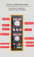 Four à sole électrique commercial Astar 220-240V 50Hz, longue durée de vie, pour usage industriel et commercial