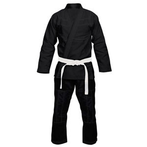 Ensemble de vêtements de sport de judo simples de haute qualité de couleur unie personnalisée meilleure vente de service OEM pour adultes costume d'arts martiaux de karaté - Product Image 6