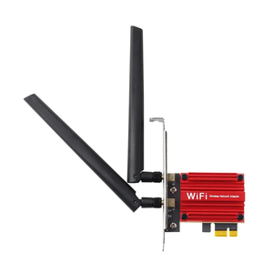 Carte WiFi 6 PCIE, double bande 2,4/5G, carte réseau sans fil 3000 Mbps, 802.11AX, adaptateur WiFi BT 2 en 1 PCIE - Product Image 5