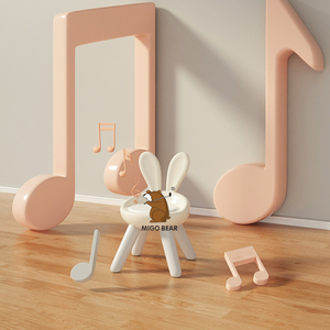 <span class=keywords><strong>MIGO</strong></span> BEAR Enfants chaises dossier bébé en plastique <span class=keywords><strong>chaise</strong></span> assise maternelle intérieur maison siège Enfants petit banc tabouret chaises - Product Image 1