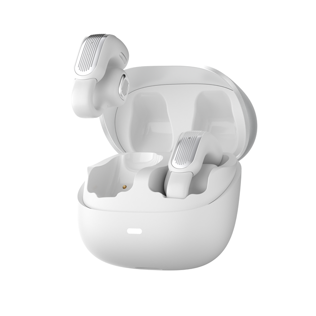 Open-Ear Clip-On Wireless Earbuds with Pressure-Free Comfortable Fit