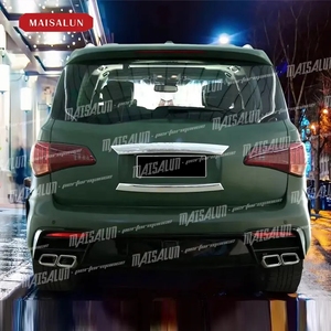 Vente chaude! Pièces de rechange automobiles Pare-chocs avant avec feu antibrouillard Pare-chocs arrière Embout d'échappement FRP Bodykit Pour Infiniti QX56 Accessoires de voiture - Product Image 3