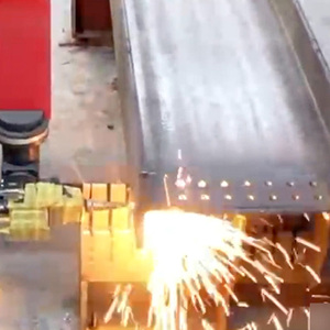 Raintech 220V CNC automatique portique laser plaque tube forage machine intégrée 3D H faisceau acier roulement boîte de vitesses forage - Product Image 3