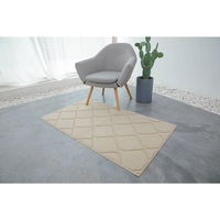 Maschinen wasch barer brauner Teppich und Matten Jacquard Modernes Design Europäischer Stil China Mat Beige Farbe