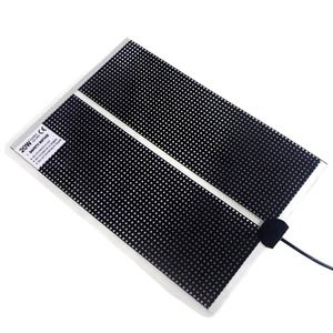 Almohadilla de calefacción pequeña para mascotas, cama para perros y gatos con calefacción para interiores y exteriores, calentador para <span class=keywords><strong>caseta</strong></span> de <span class=keywords><strong>perro</strong></span> - Product Image 2