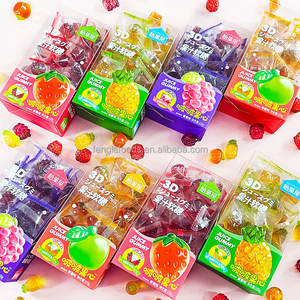 Boîte personnalisée pour animaux de compagnie bonbons mous gelées de bon goût et gommes à éplucher aux pommes saveur fruitée vente en gros disponible 100g - Product Image 5