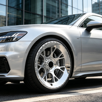 Jantes en alliage d'aluminium BORSU personnalisées 18X9.5 15-26 pouces 5X112 5X115 5X114.3 pour Audi A3 A4 A5 A6 A7 A8 Q3 Q5 Q7 Q8 RS4 RS6 RS7