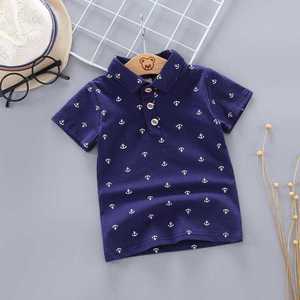 Chemises polo blanches pour enfants, vêtements formels d'été, style tendance pour les petits garçons - Product Image 4